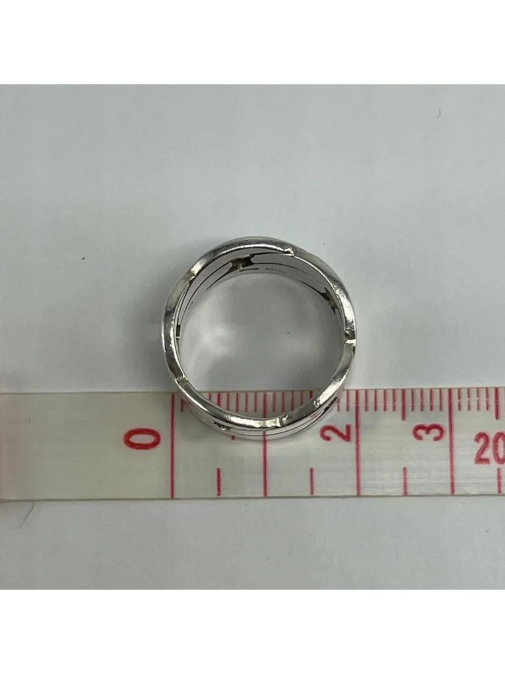 Gucci G Chain Wide Ring
